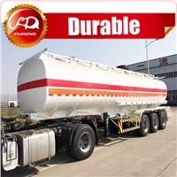 Hot sale ! Tri-axle 45000 liters aluminum alloy Fuel Tank Trailer with resaonable price