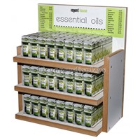 Original wood 3-layer table top essention oil display store fixtures
