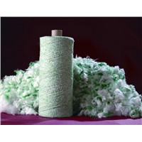 Bio soluble AES fiber yarn