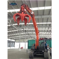 Excavator Hydraulic Orange peel Grab For scrap handing