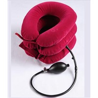 Best Gift for Elderly Inflatable Neck Supporter, Flannel Neck Support, Cervical Support