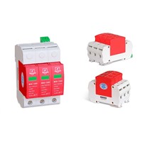 Techwin DIN Rail 40kA Class C Surge Protection Device(SPD)TUV Certificated for Lower Than 1500V DC PV System