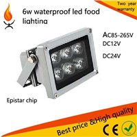 6w Floodlights Warm Natrual Cold White Red Green Blue Yellow Outdoor Led Flood Garden Light