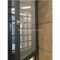 Energy efficient thermal break aluminum windows with screen