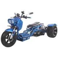 150cc Maddog Air Cooled Single Cylinder 4-Stroke Trike Moped Scooter