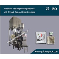 Inner and Outer Tea Bag Packing Machine with 4 Electric Scale