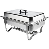 F433 Folding Chafing Dish Sets Chafer Warmer Catering