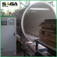 High frequency vacuum HF wood dryer kiln