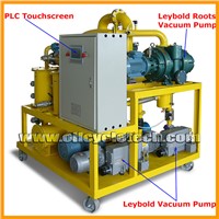 PLC Control Double Stage Vacuum Transformer Oil Cleaning Machine