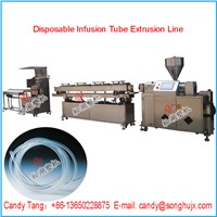 Disposal Perfusion Tube Medical Tube Extrusion Line