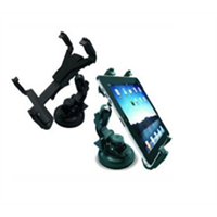 Car Headrest Dashboard Windshield Mount Holder w/ 360 Degrees Rotation for 7-10.2-Inch Tablets