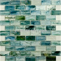 clear glass mosaic