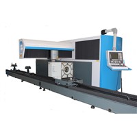 cnc pipe/tube fiber laser cutting machine with factory price