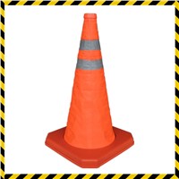 collpsible foldable traffic cone