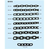 plastic coated link chain