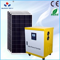 off-grid 5kw home solar system solar generator 5000 watt whole house solar power system