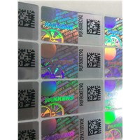 QR code laser labe