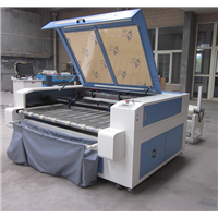 80w speicial design for fabric roll laser cutting machine