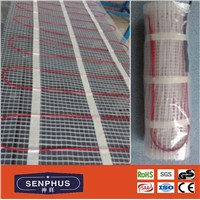 CE VDE approved radiant floor heating cable mat