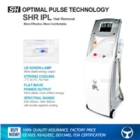 OPT SHR IPL +RF E-light machine for hair removal and skin tighting