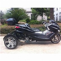 EEC-certified Motorcycle Trike, 300cc with CDI Ignition Type and 12L Fuel Capacity
