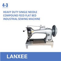 Lanxee 4-3 compound feed extra heavy duty sewing machine