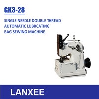 Lanxee GK3-28 automatic lubricating single needle double thread bag sewing machine