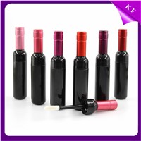 Shantou Kaifeng Wine Bottle Shape Empty Lip Gloss Tube Packaging CG2262
