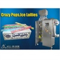 different color ice pop filling and packing machine