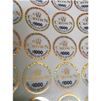 Hot stamping foil Self-adhesive sticker