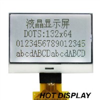 132*64  Dots    Monochrome LCD Display