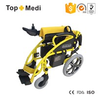 Rehabilitation Therapy Supplier TEW806D Folding Power Electric Wheelchair for Disable