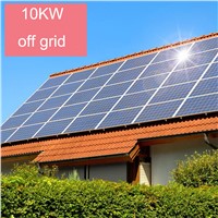 10KW solar power system for home power supply