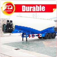 High quality 3 axles bulk cement transport trailer/bulk powder tanker trailer for sale
