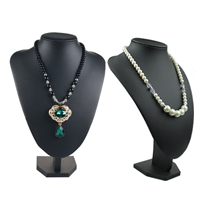 Jewelry Store Artificial Human Neck Necklace Display Stands