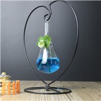 Water Drop Glass Terrarium Hanging Glass Vase