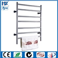 stainless steel polished electric heated towel rail warmer 926