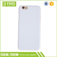 Customized Blank White Back Cover Hard Plastic Phone Case Wholesale