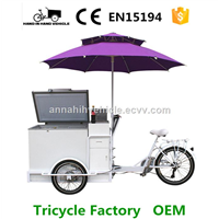 ice cream bike/ freezer bike/ cooler box tricycle/ mobile coffee bike