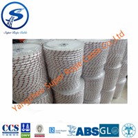 Anchor mooring double braided polyester rope