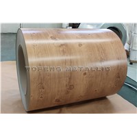 Wooden grain prepainted galvanized steel coil/ppgi