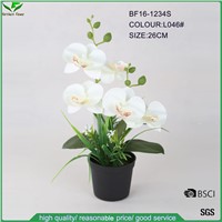 cheap wholesale artificial white orchid flower,artificial phalaenopsis orchid