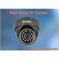 Grey 2.0MP Fix Lens Vandalproof IR Dome Camera