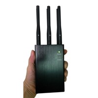 Jammer , Cellphone Jammer,6 Antenna portable GPS 3G 4G Cellphone Jammer With Dip Switch