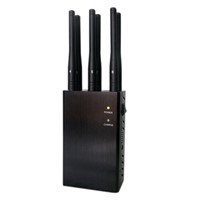 6 Antennas Portable 3G 4G WiFi Cellphone Jammer