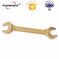 Explosion proof tools double open end wrench non sparking tools