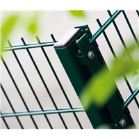 galvanized and coated 868mm 656mm Double Wire Mesh Fence