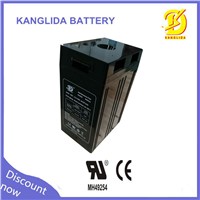 kanglida2016 hot sale 2v 500ah for solar system battery