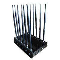 12 Antenna All Bands Cell Phone GPS WIFI VHF UHF 4G RF868 Jammer