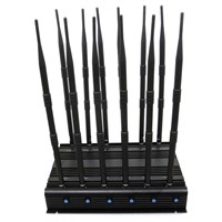 12 antenans GSM DCS 3G 4G WIFI GPS and RF Bugs from 130-500 Mhz Jammer